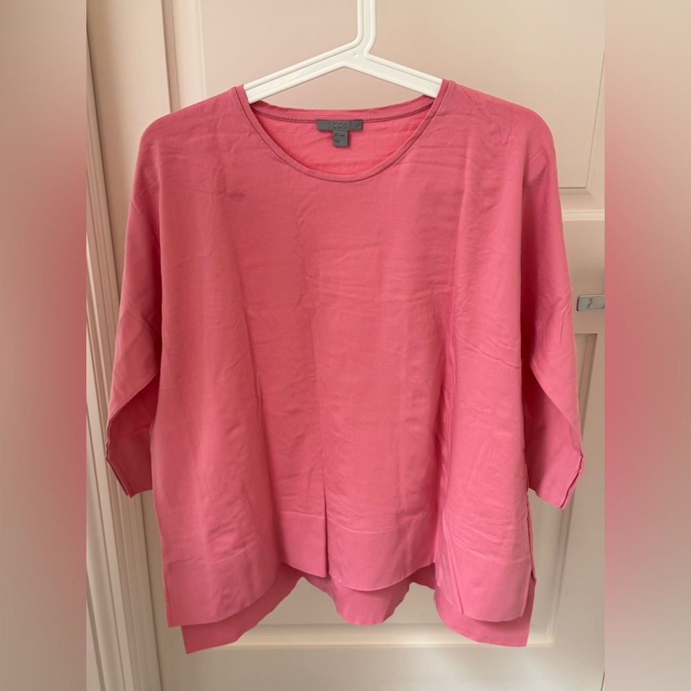 COS Pink Top 3/4 sleeve size S 165